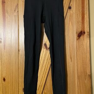Aerie Black Warmup Leggings